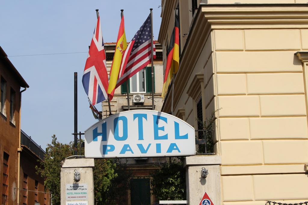 Hotel Pavia Roma Exterior foto